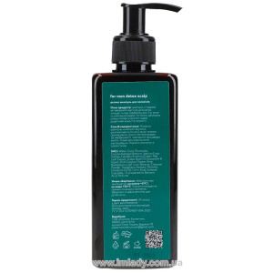 Шампунь детокс мужской Full Force for men detox scalp 400 мл. Photo 2